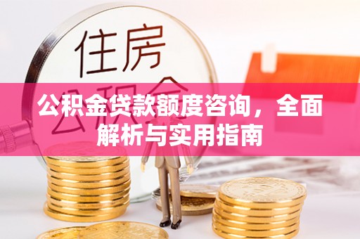 台湾公积金贷款额度咨询，全面解析与实用指南