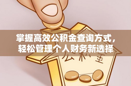 台湾掌握高效公积金查询方式，轻松管理个人财务新选择