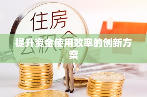 台湾提升资金使用效率的创新方案