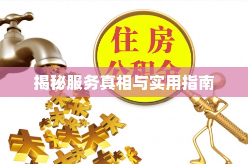 台湾揭秘服务真相与实用指南
