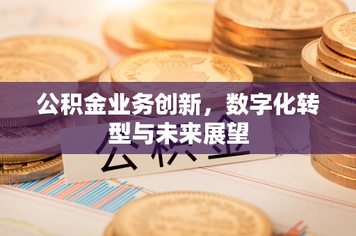 台湾公积金业务创新，数字化转型与未来展望