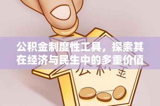 台湾公积金制度性工具，探索其在经济与民生中的多重价值