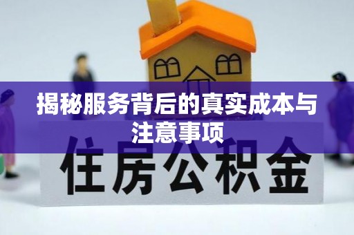 台湾揭秘服务背后的真实成本与注意事项