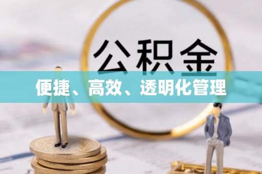 台湾便捷、高效、透明化管理