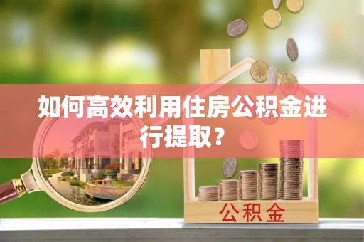 台湾如何高效利用住房公积金进行提取？
